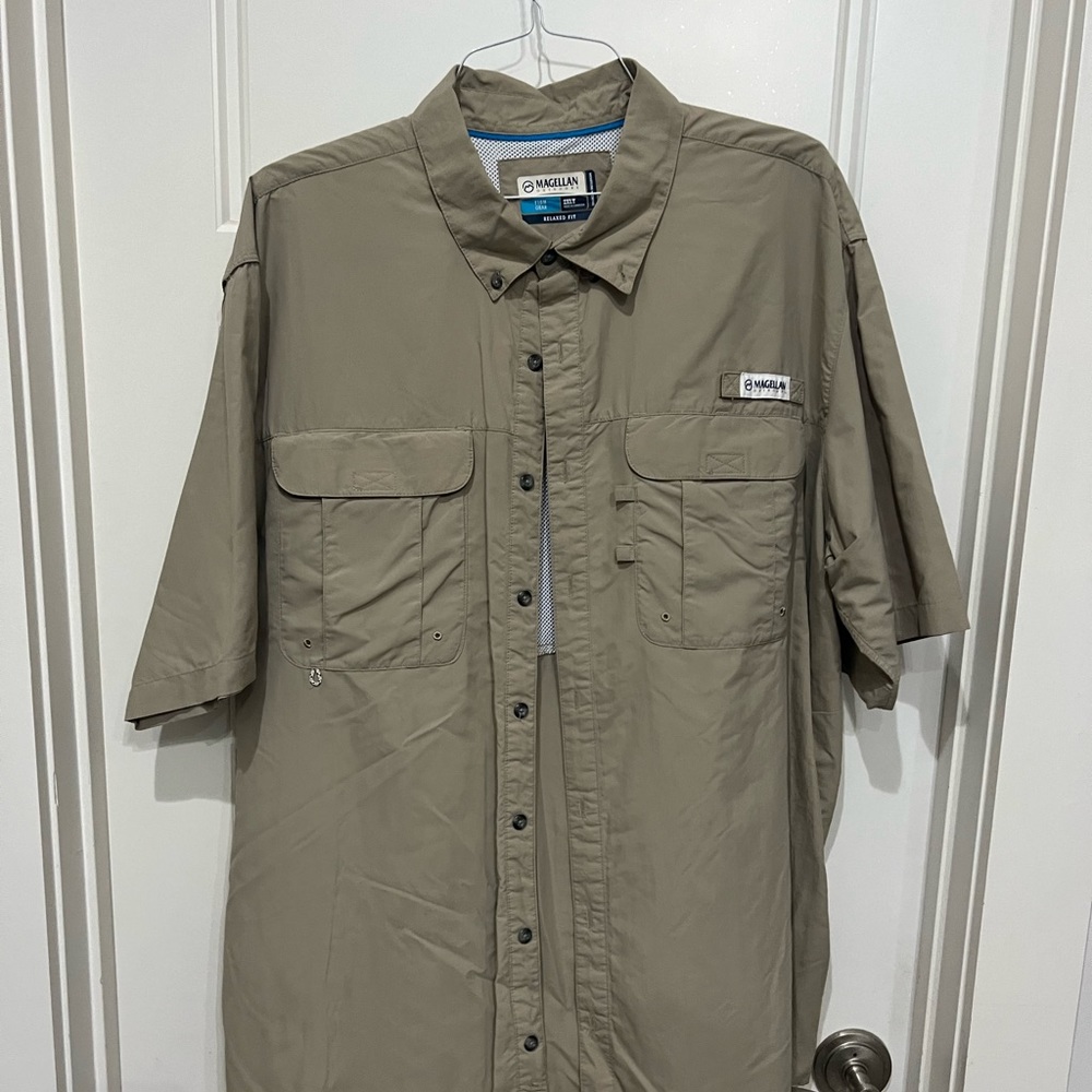 Magellan Fish Gear, relaxed fit, short sleeve